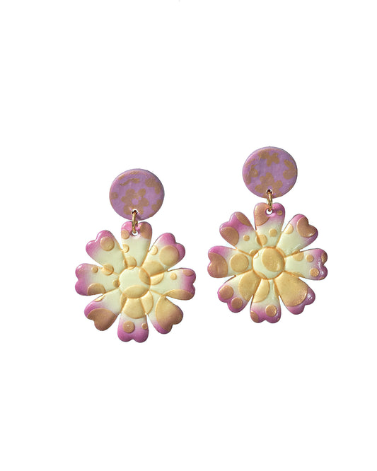 Wonderland earrings • Modern earrings • Clay earrings • Everyday earrings