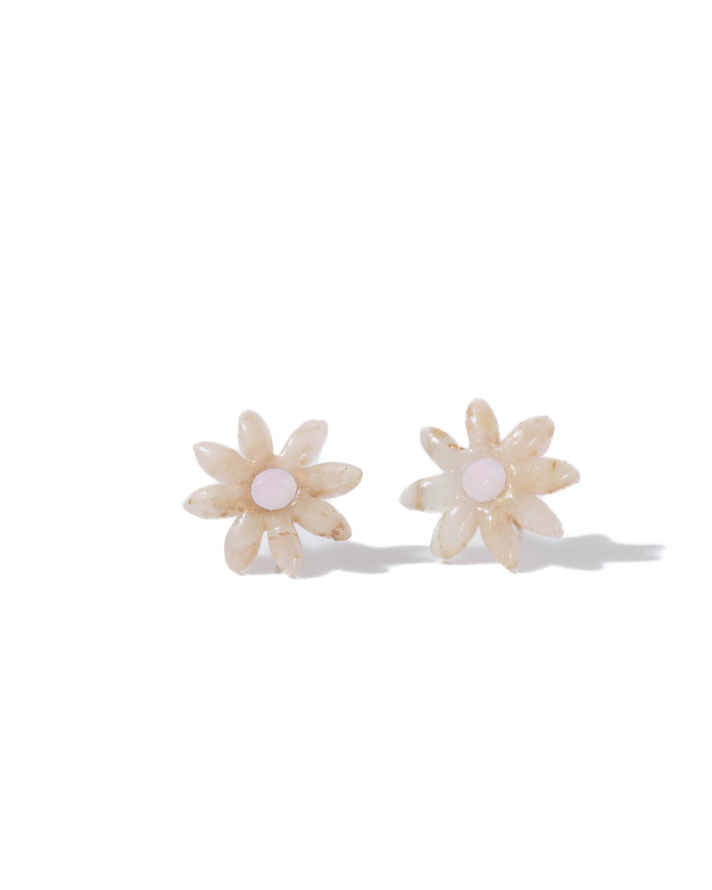 Tiny Flowers Earrings • Modern earrings • Clay earrings • Everyday earrings